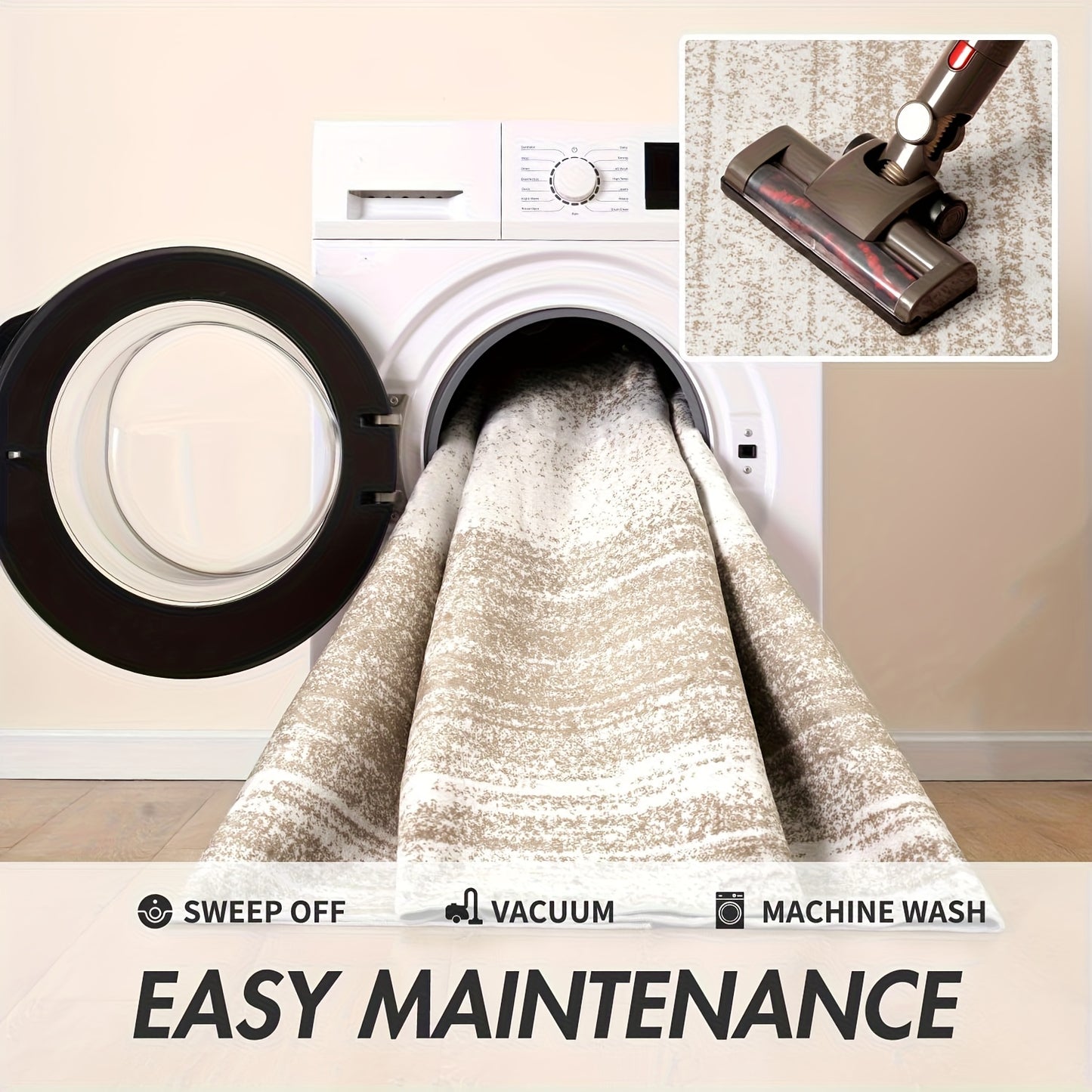 SIXHOME Soft Fluffy Rug For Bedroom Plush Shaggy Carpet