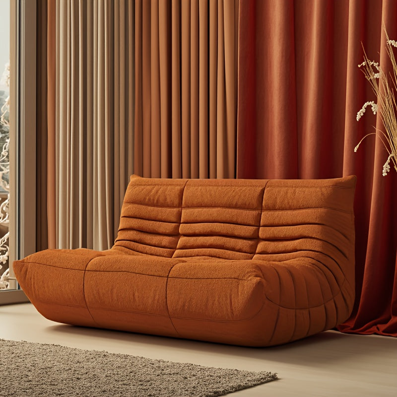 Comfortable Upholstered Bean Bag Chair Modern Floor Sofa