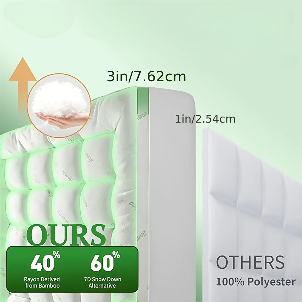 Cooling Bamboo Mattress Topper for Ultimate Bedroom Comfort