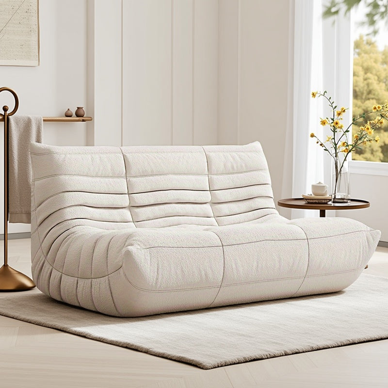 Comfortable Upholstered Bean Bag Chair Modern Floor Sofa