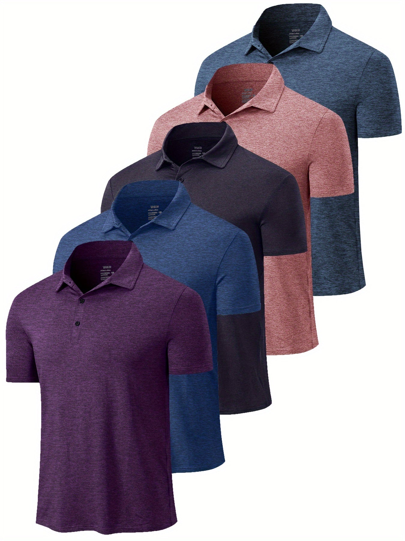 Quick-Dry Golf T-Shirts Pack for Comfortable Outdoor Activities