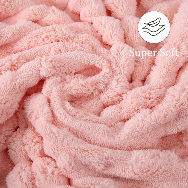 Super Soft Quick-Dry Waffle Weave Bath Towels - 4 Pack
