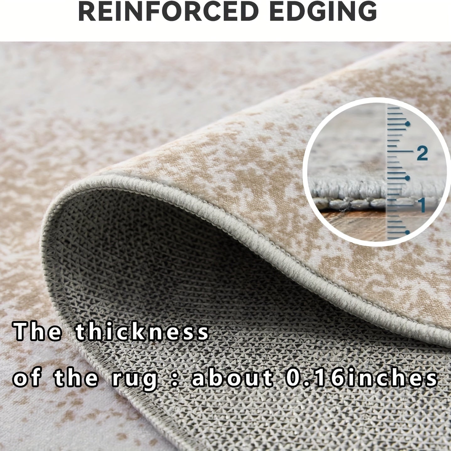 SIXHOME Soft Fluffy Rug For Bedroom Plush Shaggy Carpet