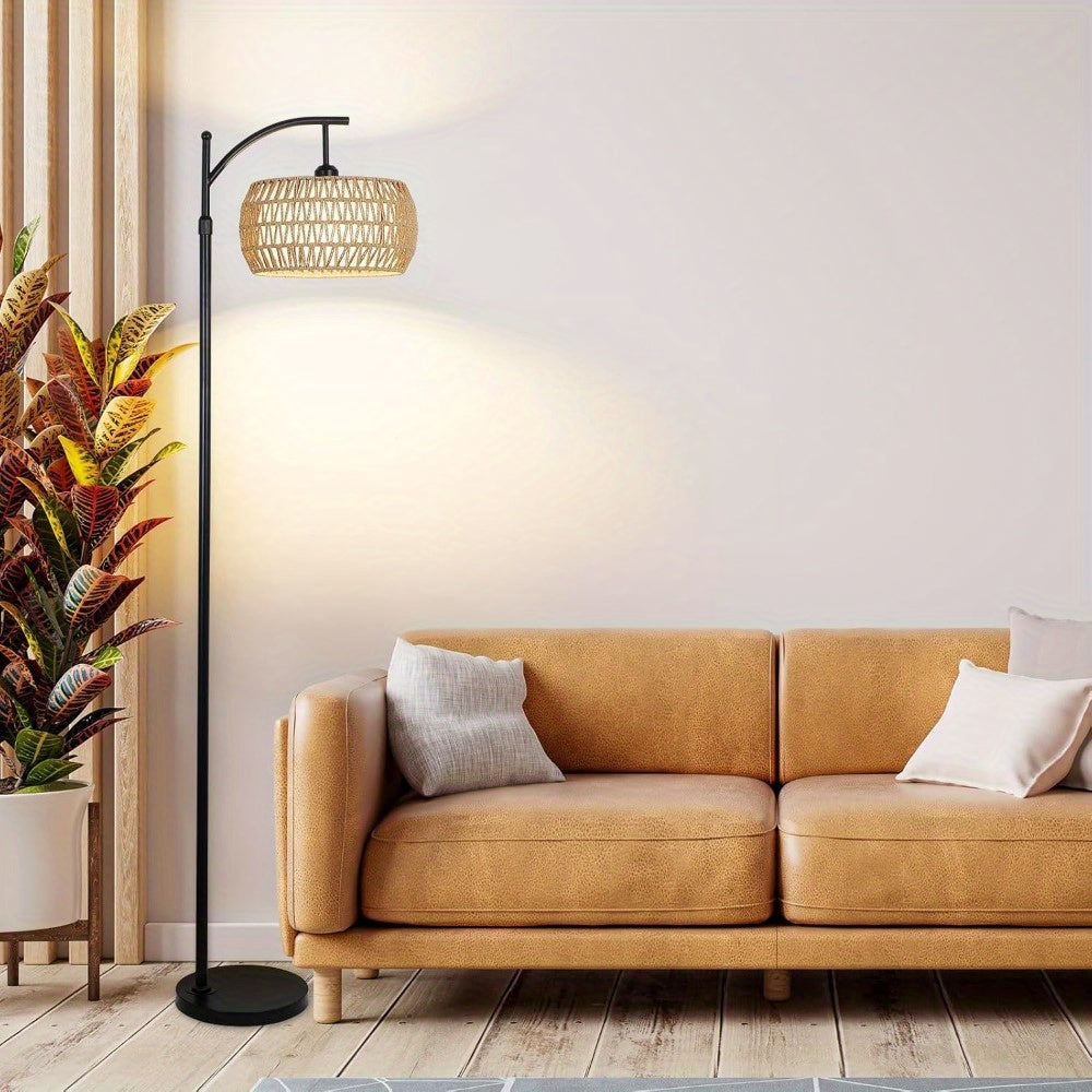 SUCOLITE Arc Floor Lamp With App Remote Dimmable Led