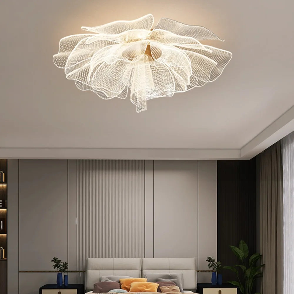 Wushiyu Flower LED Ceiling Lamp for Home Decor