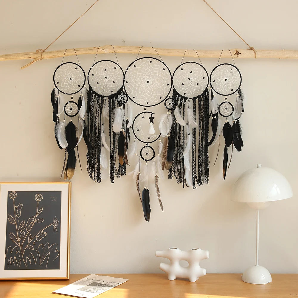 Dromenvanger Bohemian Dreamcatcher Set Wall Hanging