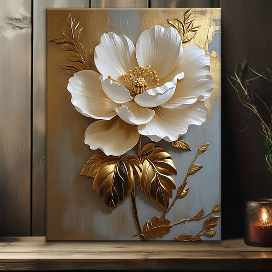 Hign Concerned Elegant Floral Canvas Art Vintage Wall Decor