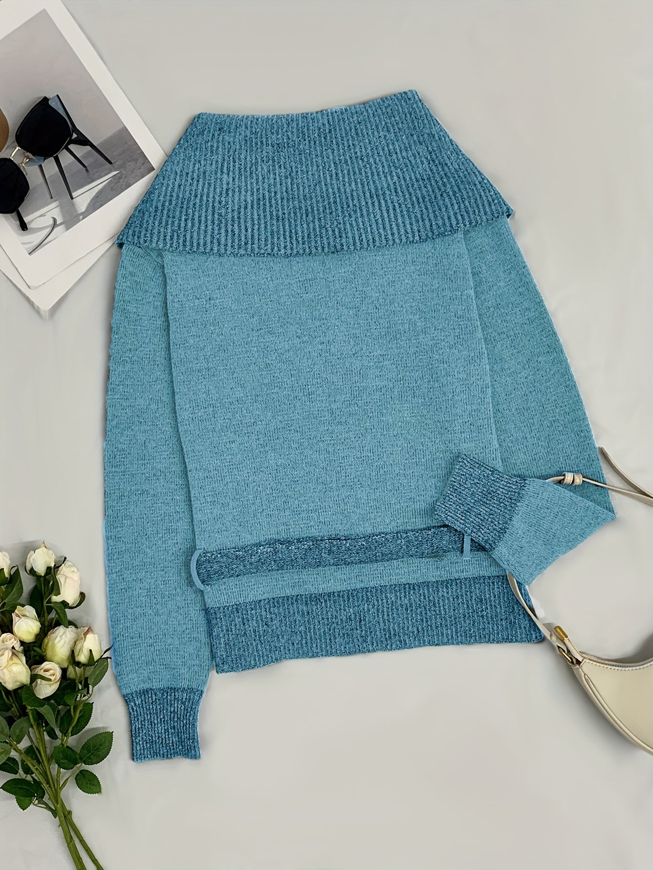 Stretch V Neck Cardigan Womens Office Wear Everyday