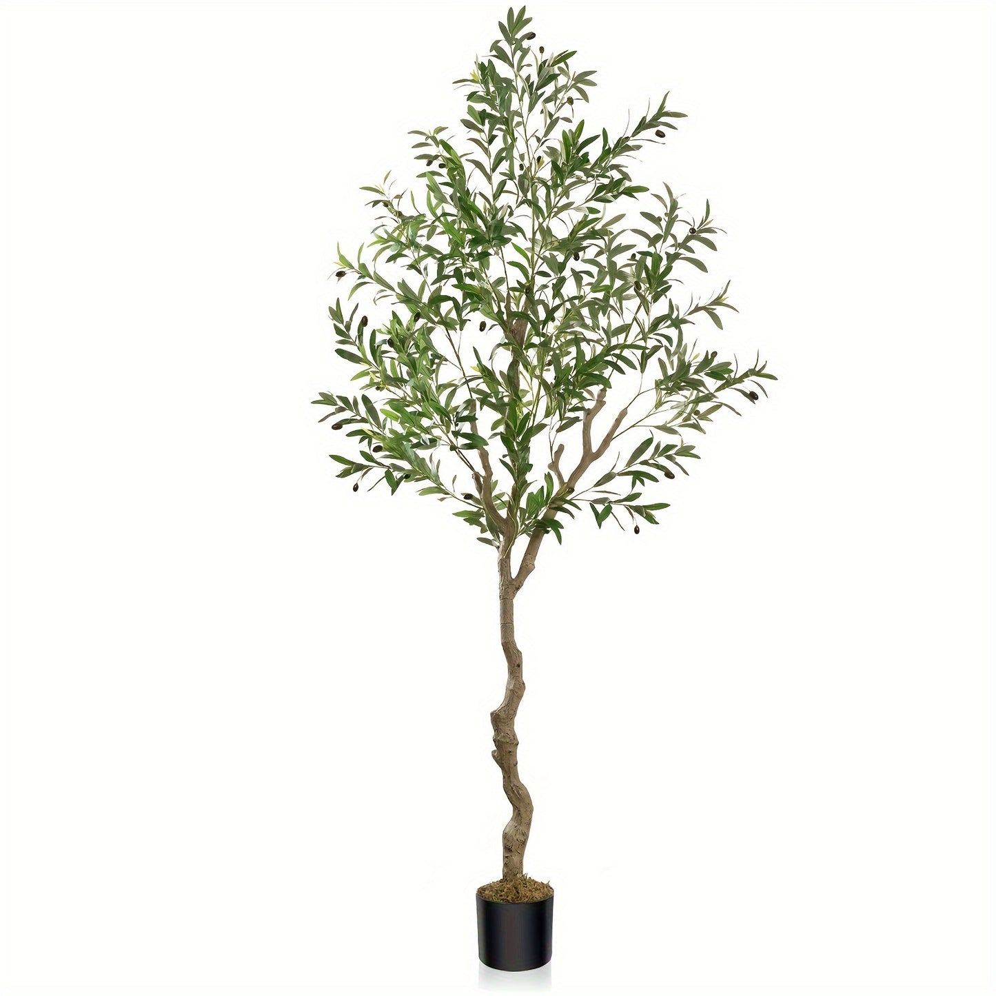 Vitalismod Artificial Olive Tree Indoor Potted Home Decor