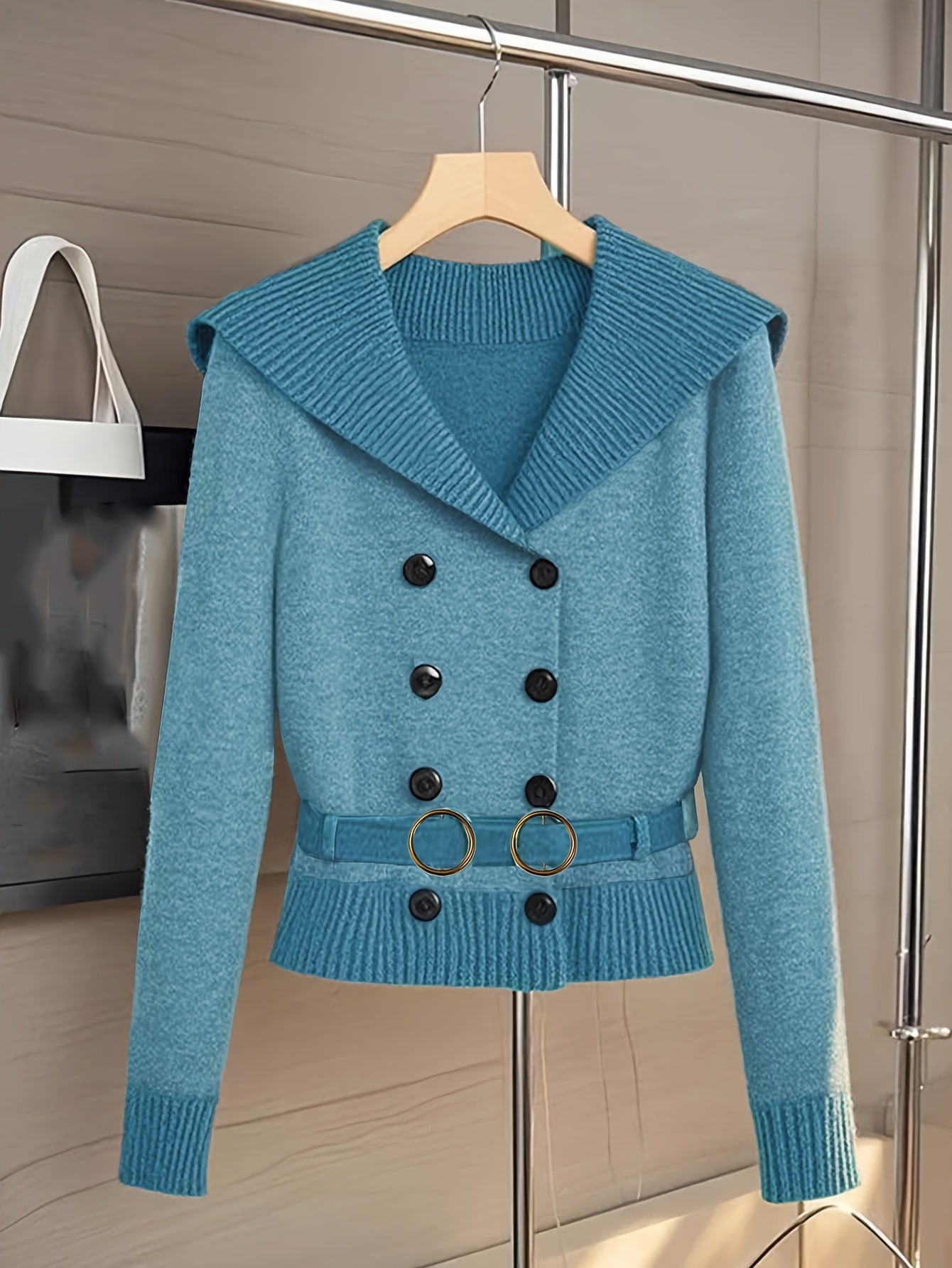 Stretch V Neck Cardigan Womens Office Wear Everyday