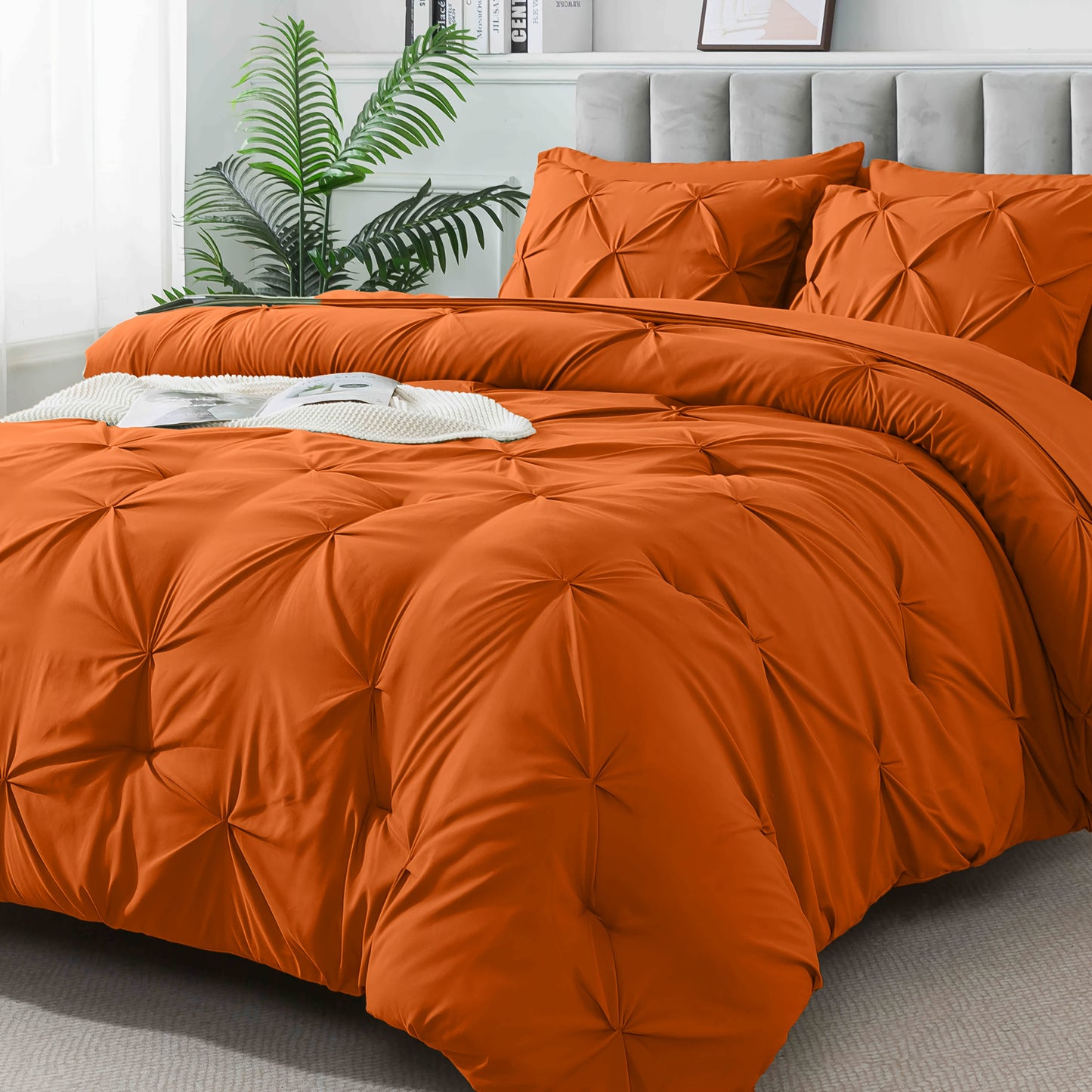 Cosybay 7pc Comforter Set Luxury Soft Bedding All Season