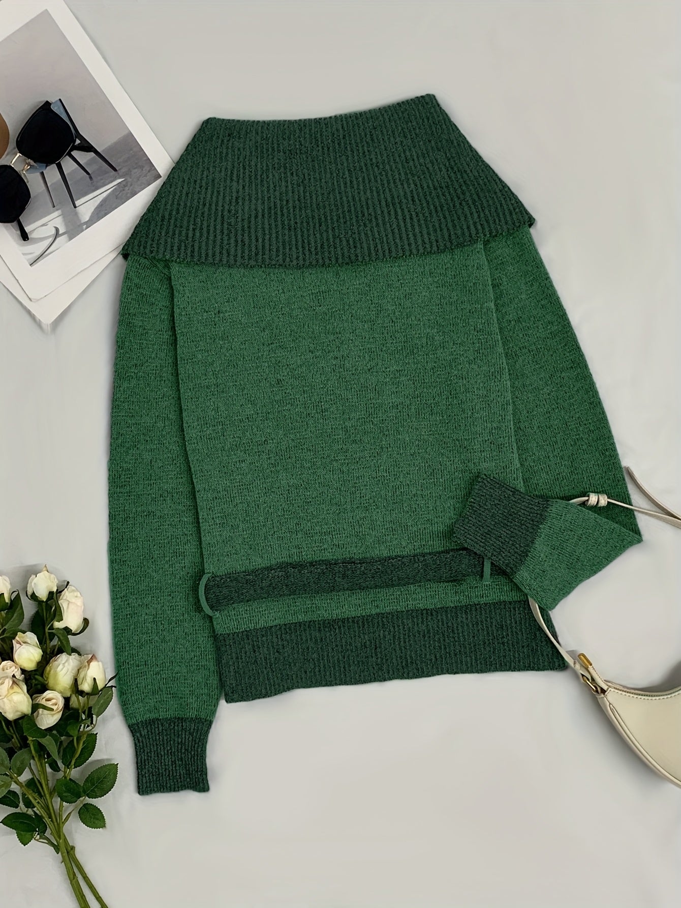 Stretch V Neck Cardigan Womens Office Wear Everyday