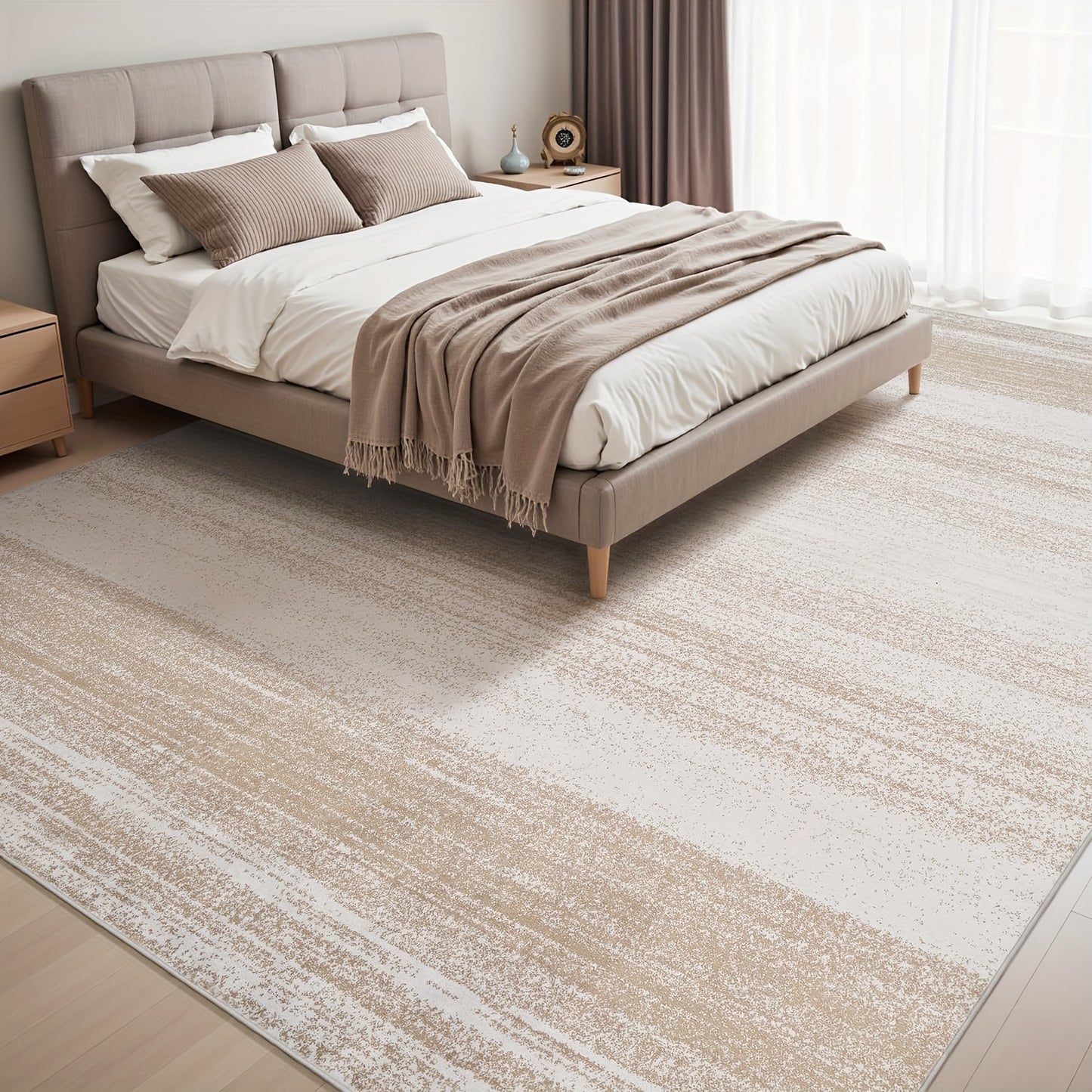 SIXHOME Soft Fluffy Rug For Bedroom Plush Shaggy Carpet