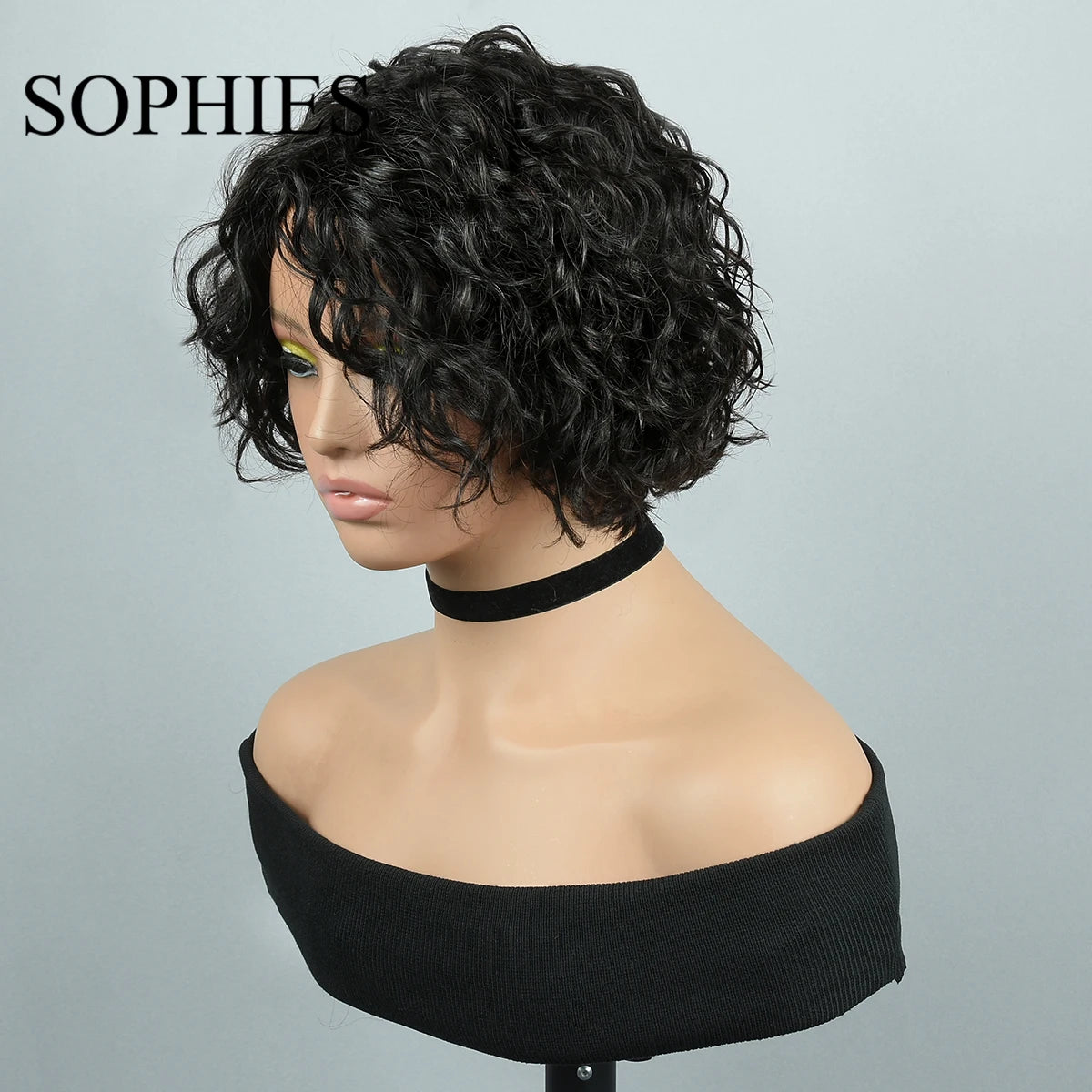 Sophie's Wet Water Wave Short Brazilian Remy Wig Volume