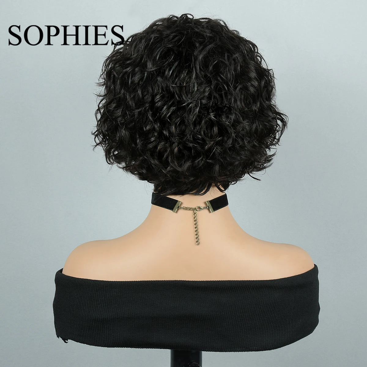 Sophie's Wet Water Wave Short Brazilian Remy Wig Volume
