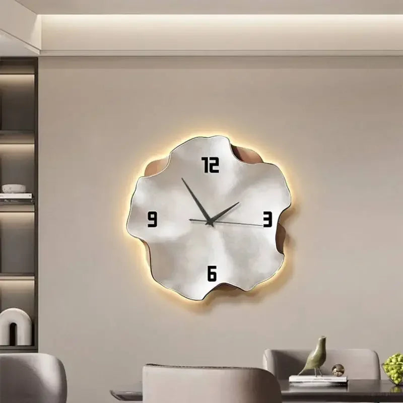 European Premium Wall Clock Elegant Aesthetic Design