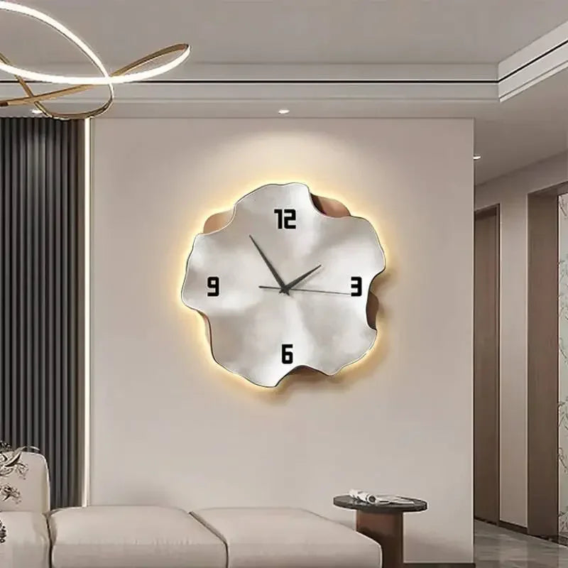 European Premium Wall Clock Elegant Aesthetic Design