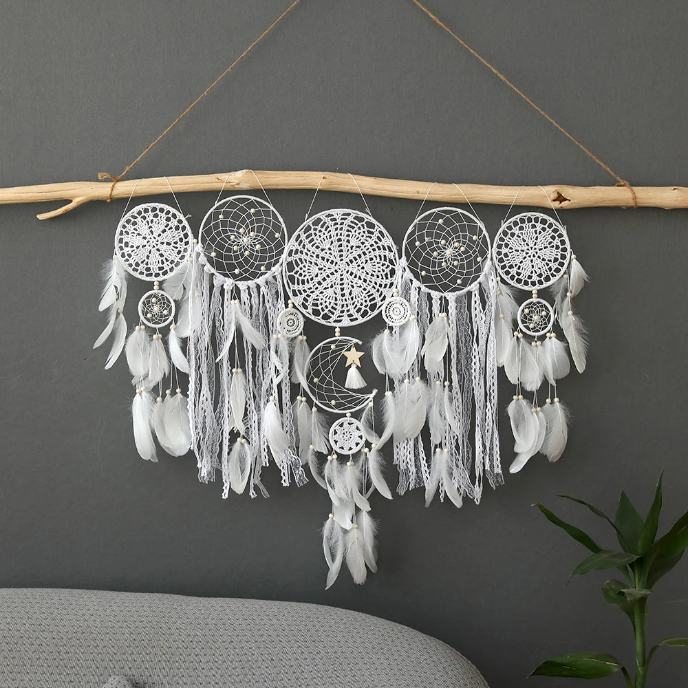 Dromenvanger Bohemian Dreamcatcher Set Wall Hanging
