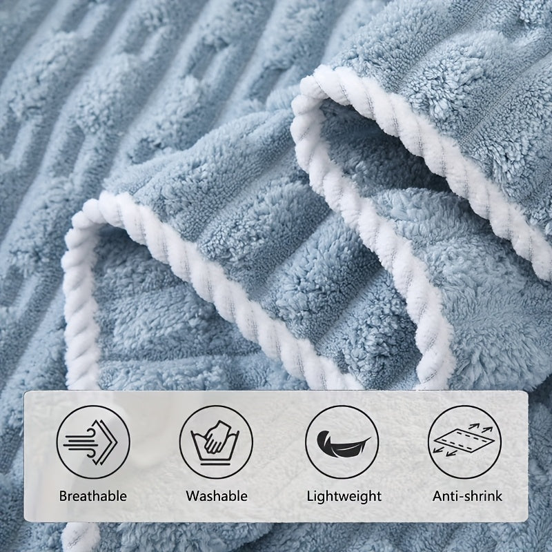 Super Soft Quick-Dry Waffle Weave Bath Towels - 4 Pack
