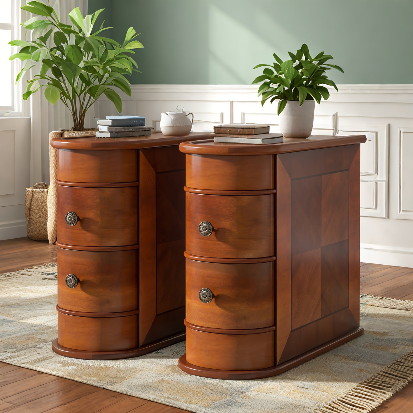 Style Bloom Living Minimalist Coffee Table With Drawers