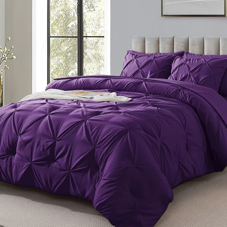 Cosybay 7pc Comforter Set Luxury Soft Bedding All Season