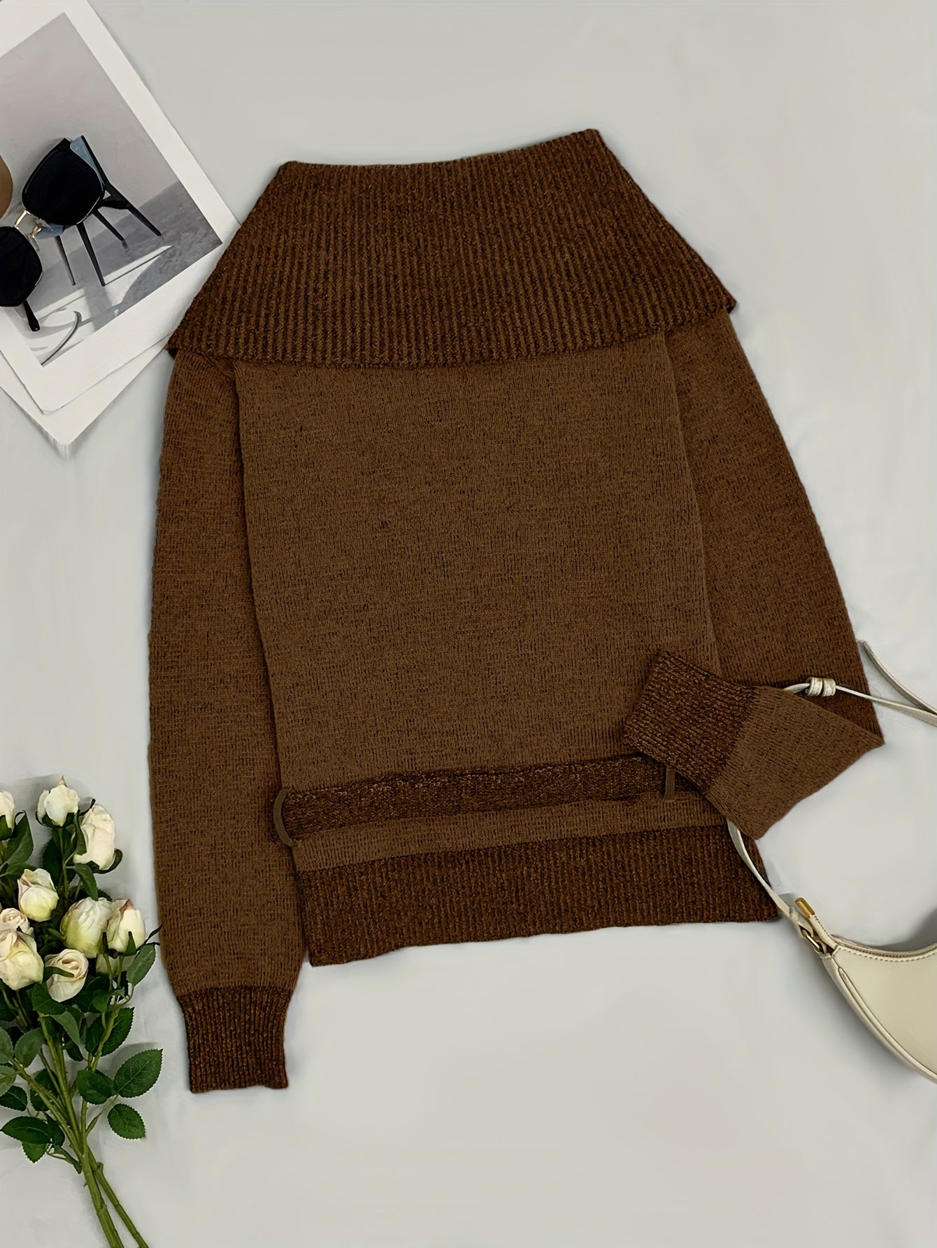 Stretch V Neck Cardigan Womens Office Wear Everyday