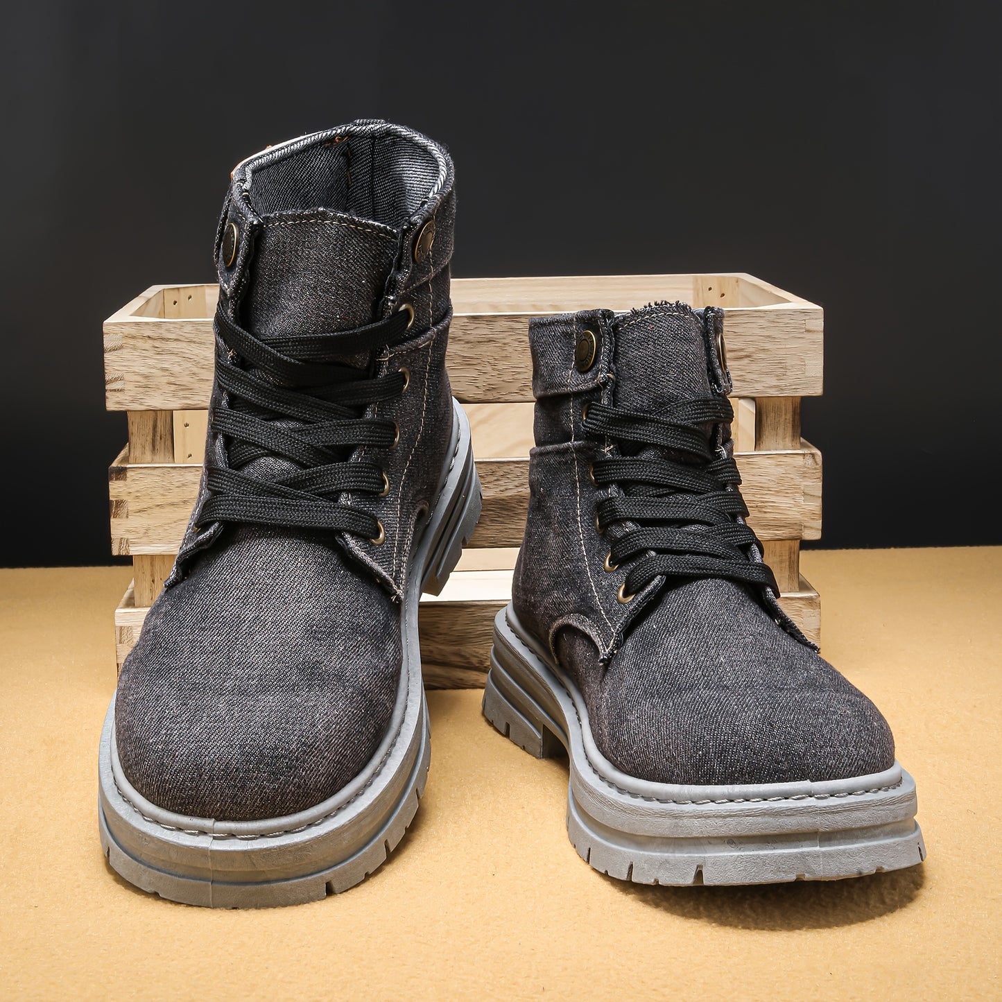 Mens High Top Casual Sports Street Boots All Season Outdoor