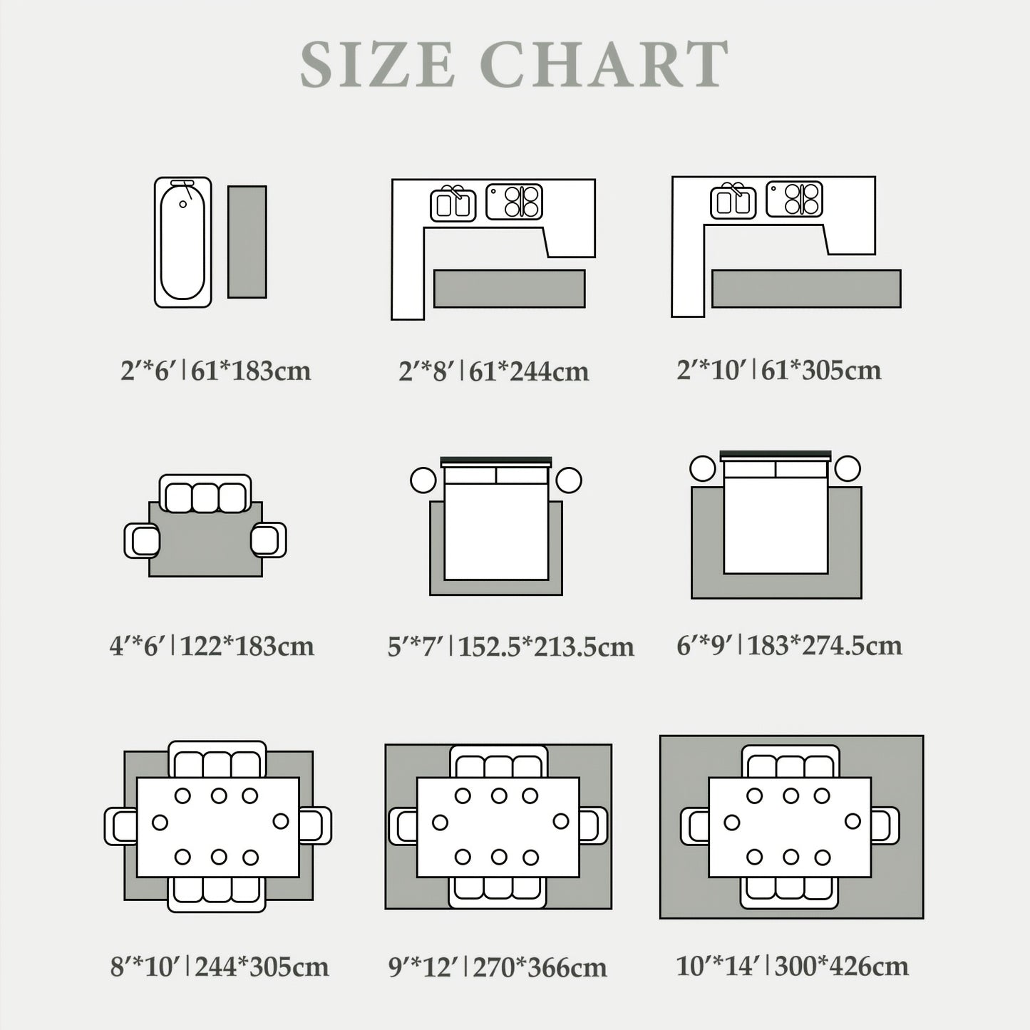 SIXHOME Soft Fluffy Rug For Bedroom Plush Shaggy Carpet